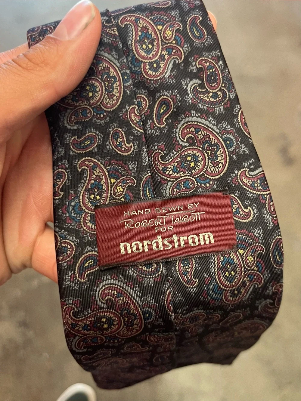 Nordstrom by Robert Talbot Paisley Tie